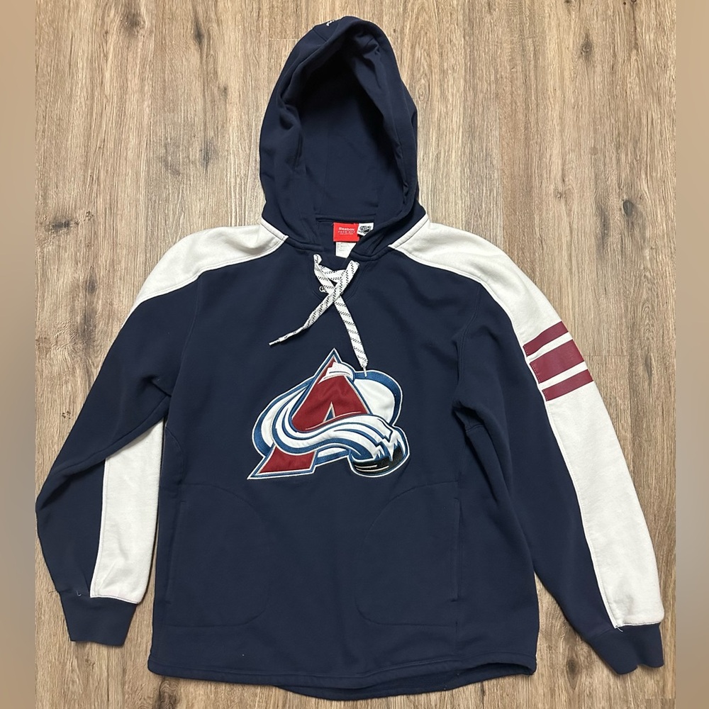 Reebok Face Off collection “Colorado Avalanche” hoodie